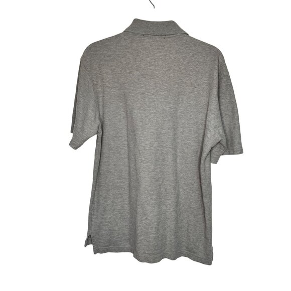 Cross Creek Gray Polo Shirt - 100% Pima Cotton Size M - Casual & Comfortable 20e - Picture 2 of 7
